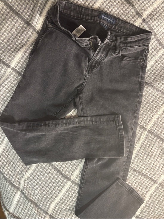Aeropostale Denim - Aeropostale Women's Slim Jeans in Faded Charcoal